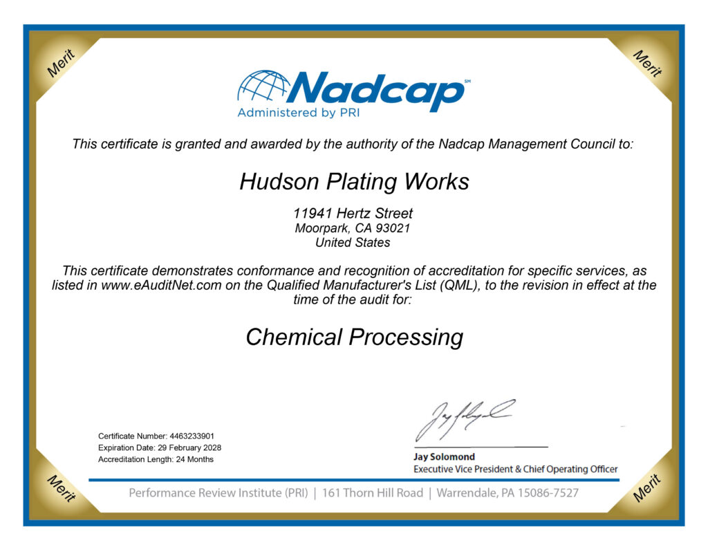 Nadcap Cert Chemical Processing 02_2028